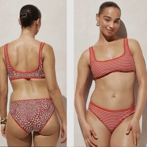 J.Crew Reversible Bikini Set